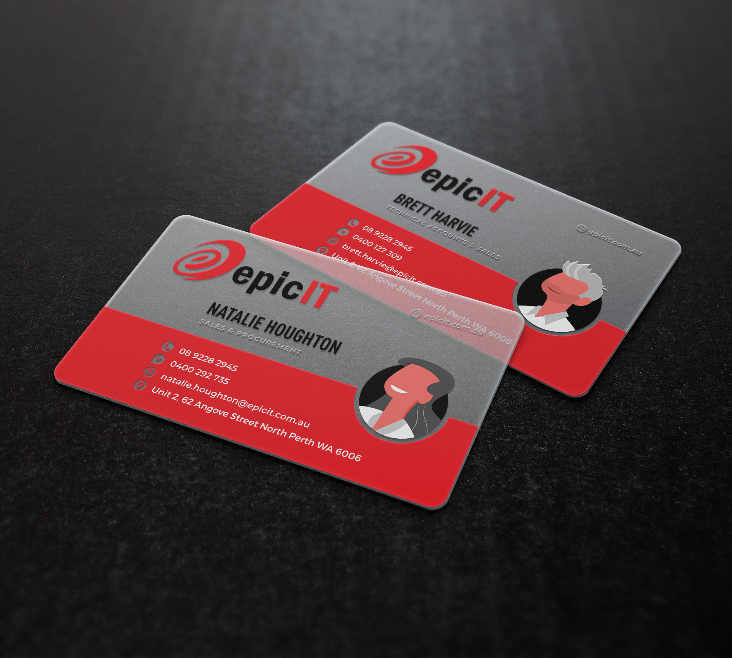 Epic IT Business Cards